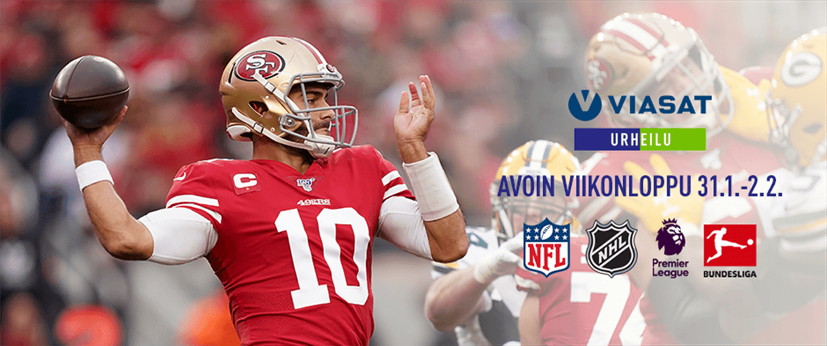 Avoin viikonloppu Viasat Urheilu-kanavalla 31.1 – 2.2