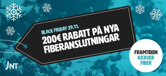 Black Friday fibererbjudande