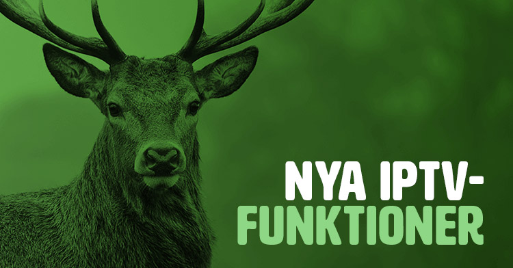Nya IPTV-funktioner