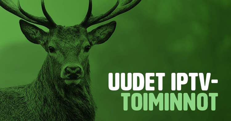 Uudet IPTV-toiminnot