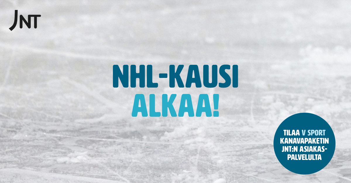 NHL-KAUSI ALKAA!