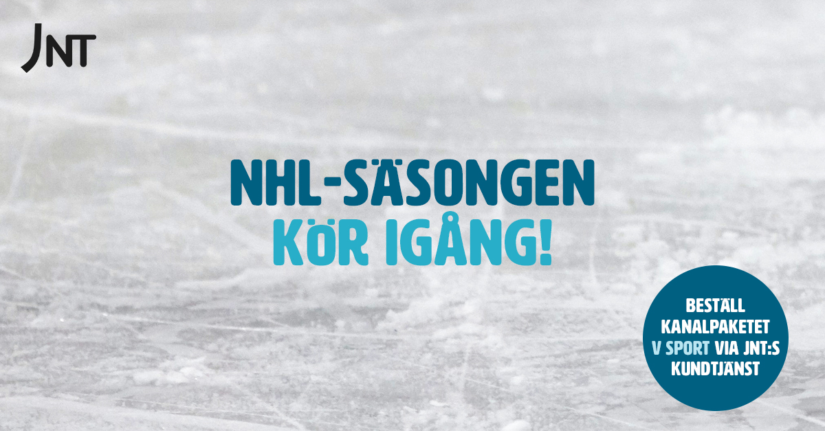 NHL-SÄSONGEN KÖR IGÅNG!