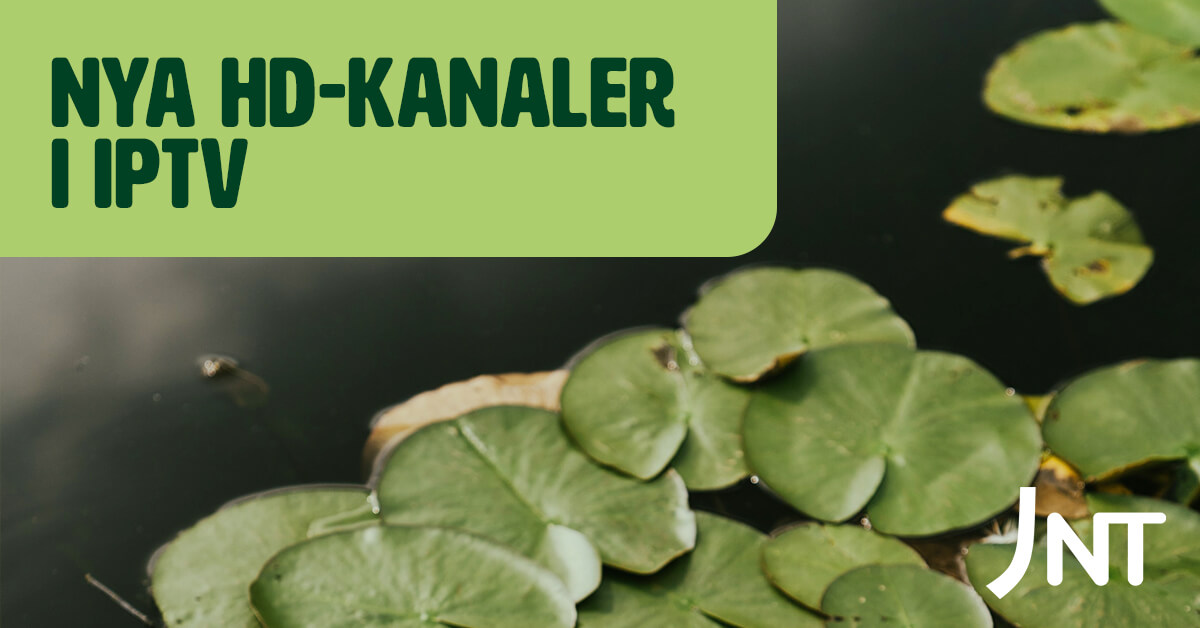 Nya HD-kanaler i IPTV