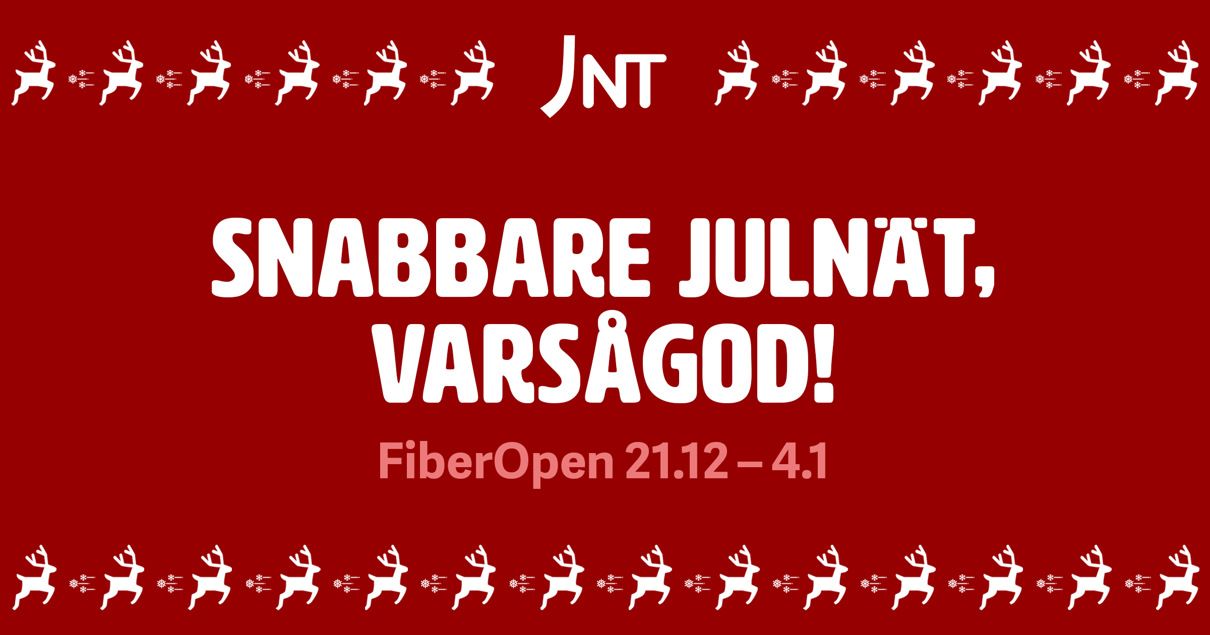 Fiber open julen 2021