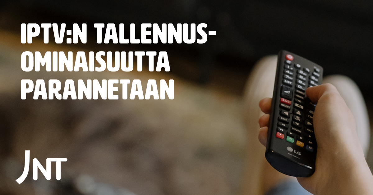 IPTV:n tallennusominaisuutta parannetaan