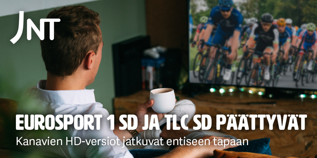 Eurosport 1:n ja TLC:n SD-lähetykset päättyvät 31.5.2022