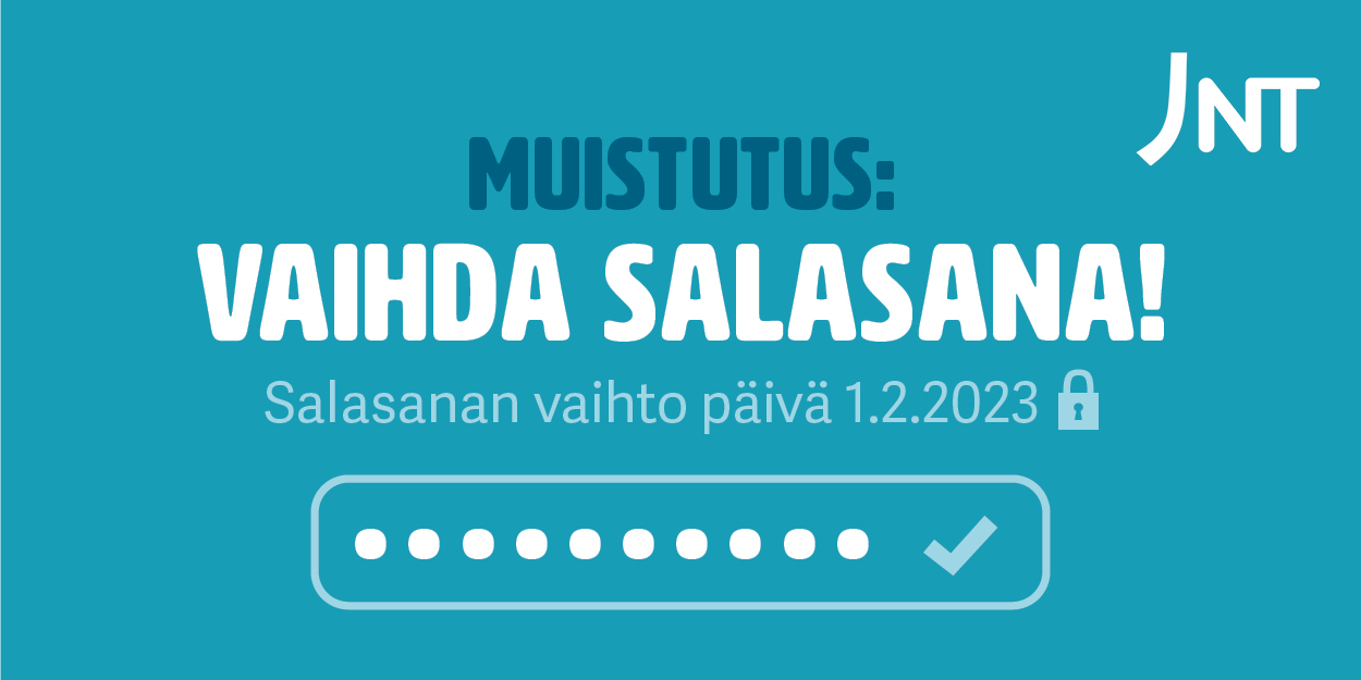 Salasanan vaihto päivä