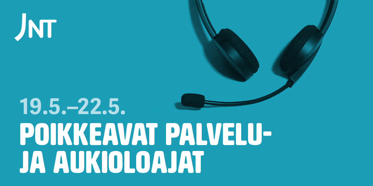 Poikkeavat palvelu- ja aukioloajat