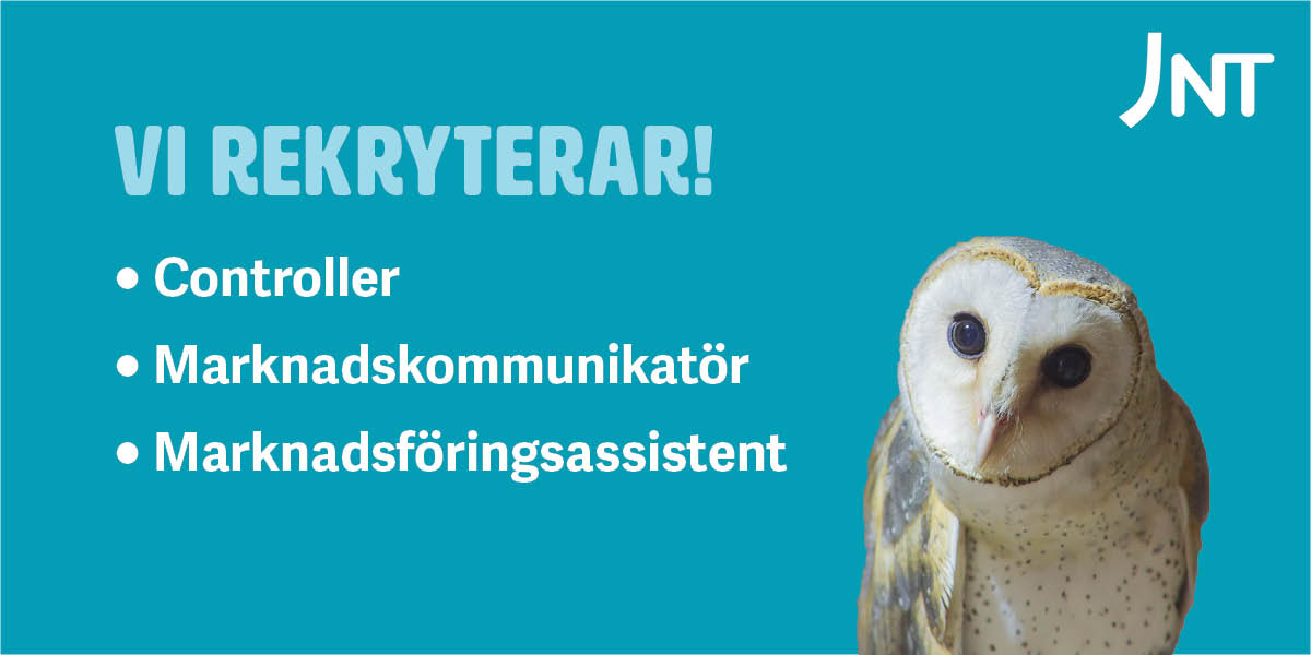 Vi rekryterar: Controller, Marknadsföringsassistent & Marknadskommunikatör