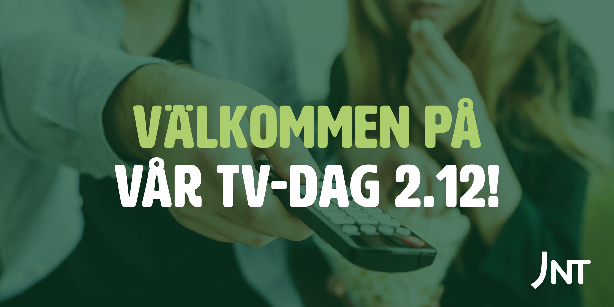 Vi ordnar TV-dag i Jakobstad 2.12