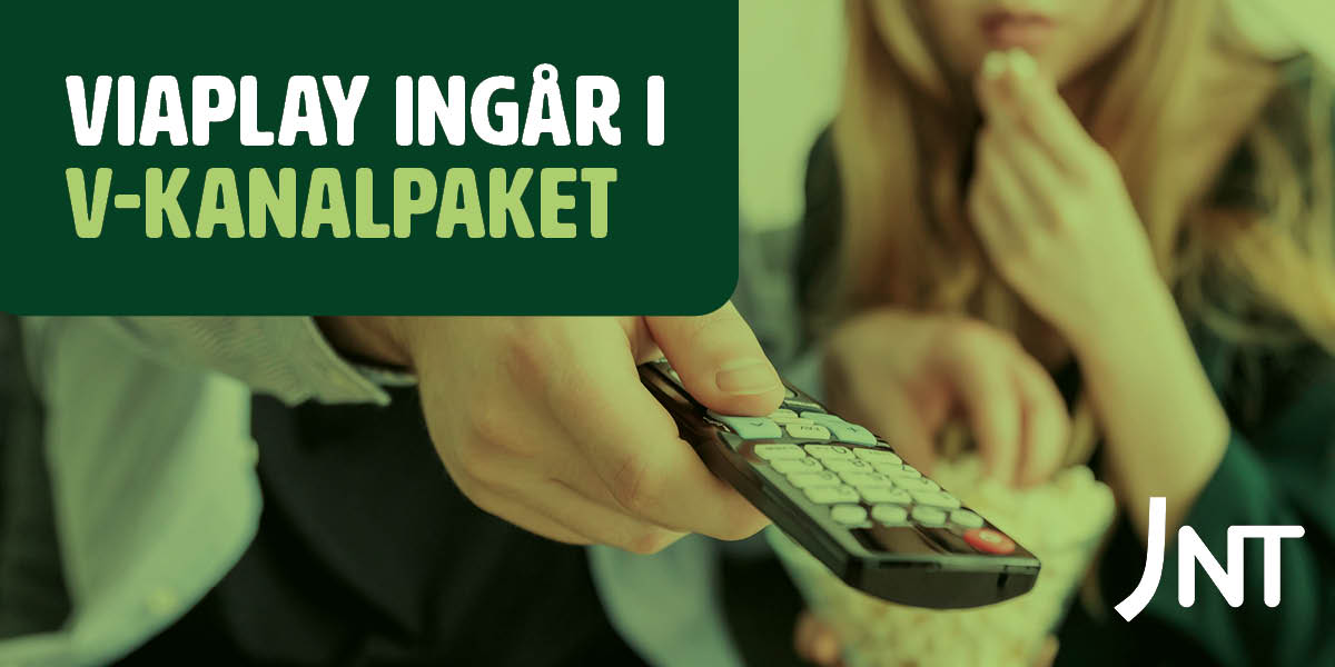 Streamingtjänsten Viaplay ingår i V-kanalpaket