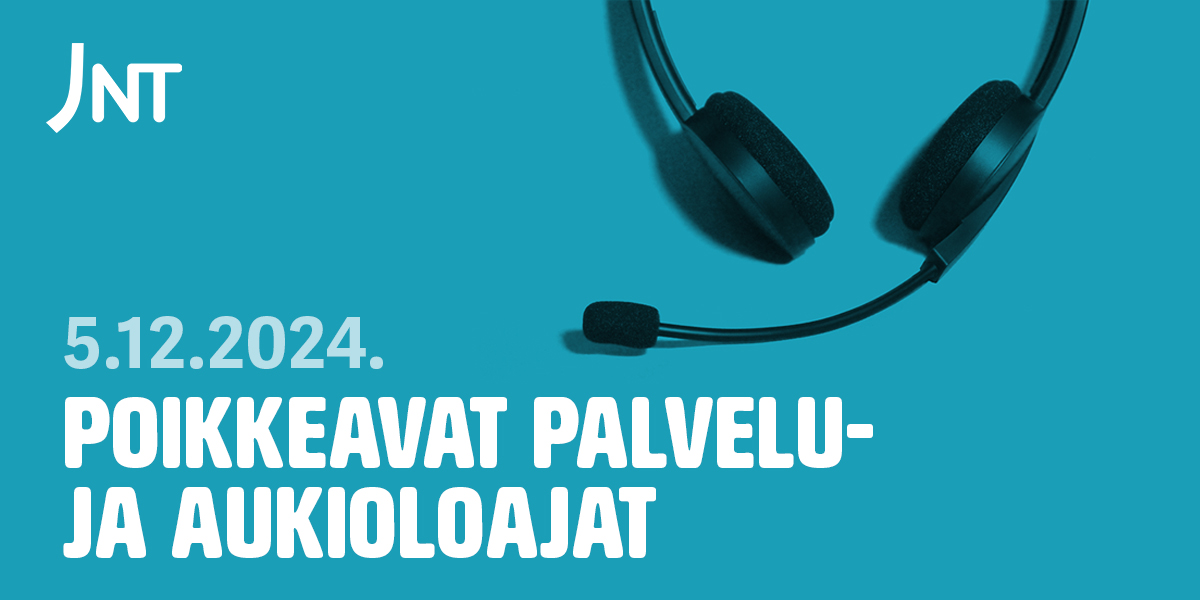 Poikkeavat palvelu- ja aukioloajat