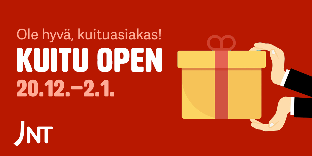 Kuitu Open – joulu 2024