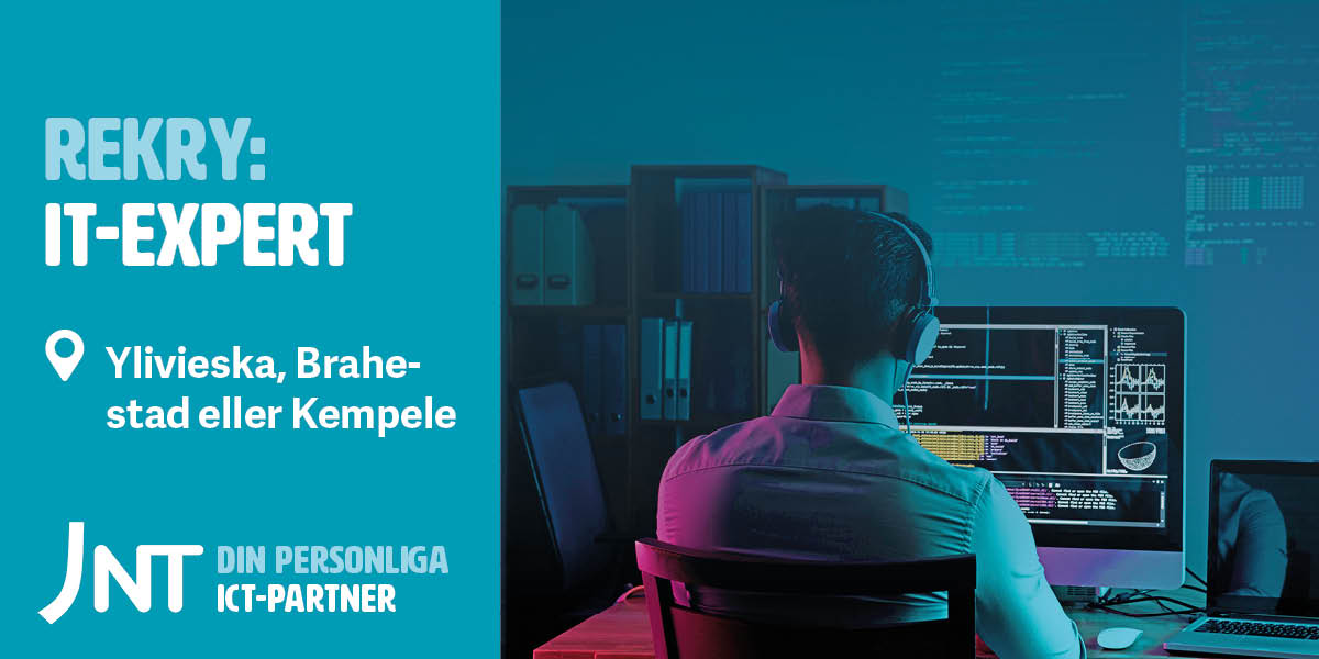 Serviceinriktad IT-expert till norra österbotten