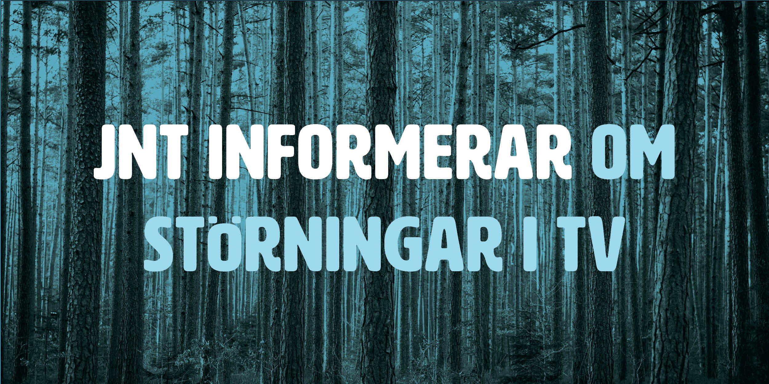 Information om störningar i TV-sändningen under Melodifestivalen