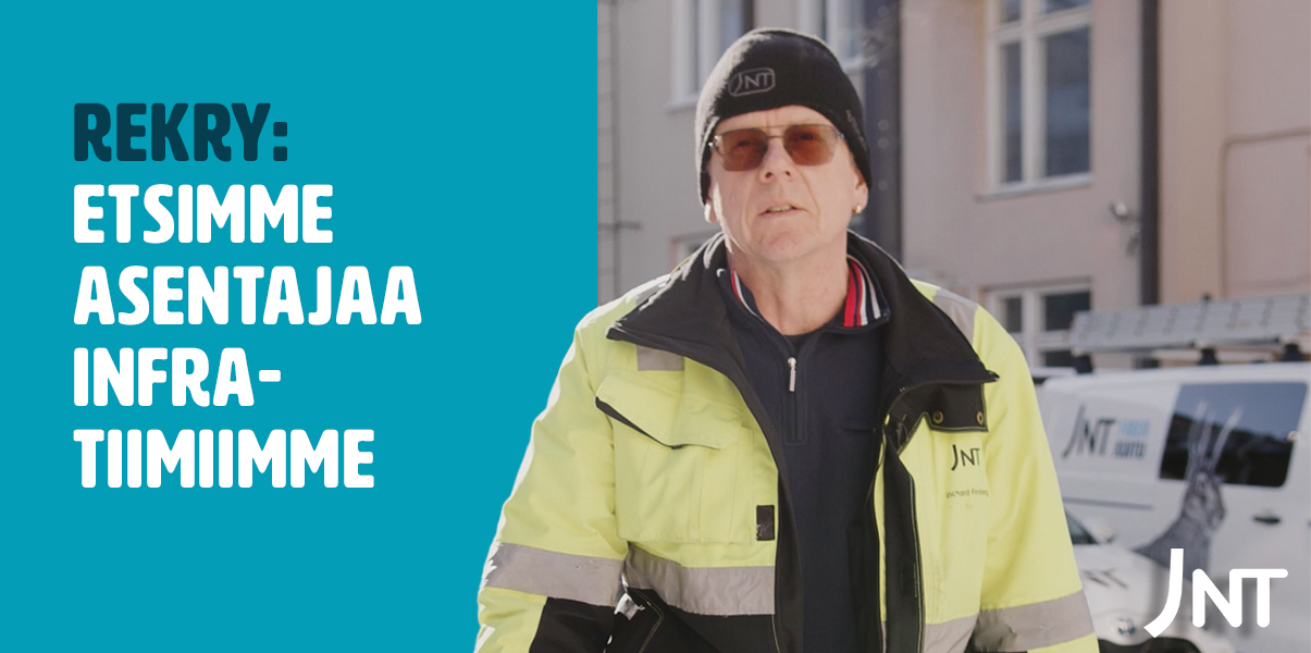 Rekry: Asentaja infratiimiimme