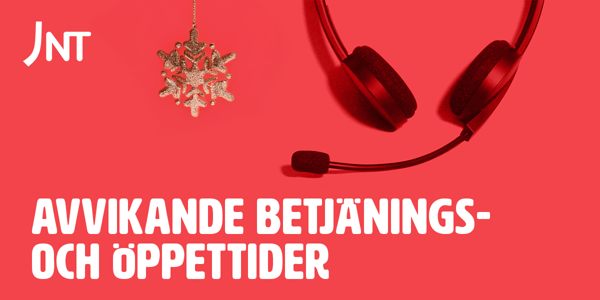 Öppettider under jul- och nyårshelgen